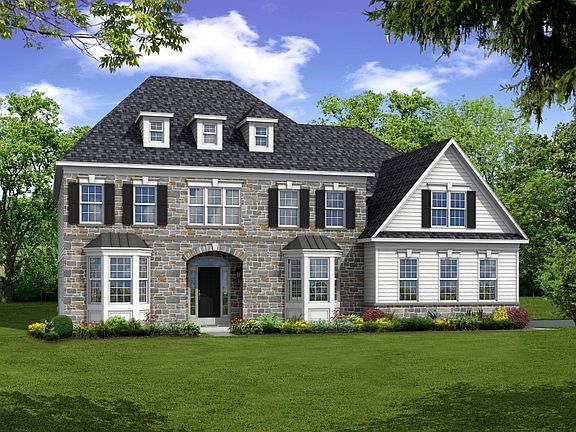 Manor Oakmont Floor Plan New Construction Home Montgomery County PA From Hallmark Homes