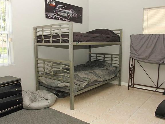 BEDROOM #2 WITH TILE FLOORING