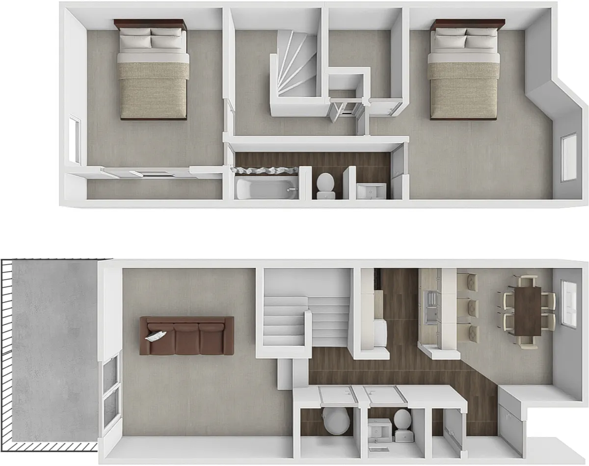 Floor plan Sunrise