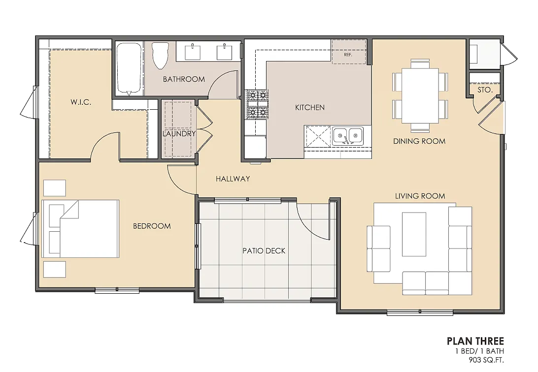 Floor plan Villa Serenidad