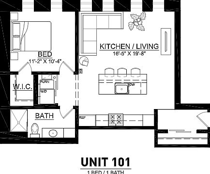 5th image of 621 W Belmont Ave #101