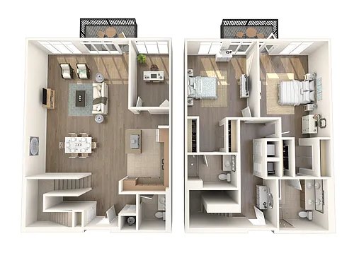 Floor plan Los Angeles - Penthouse