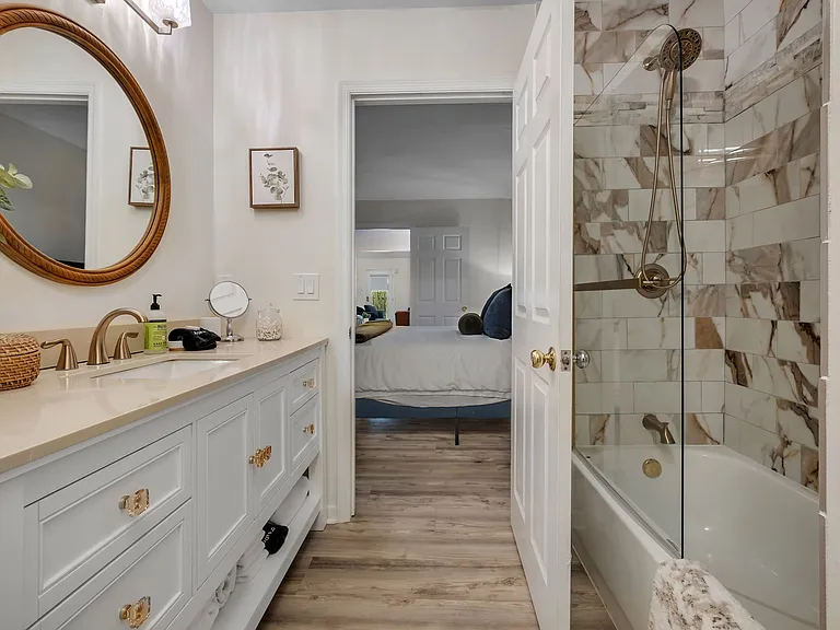 Downstairs master bath/shower