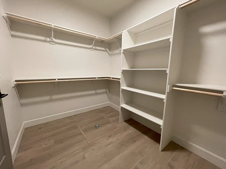 Walk in closet for Owner suite