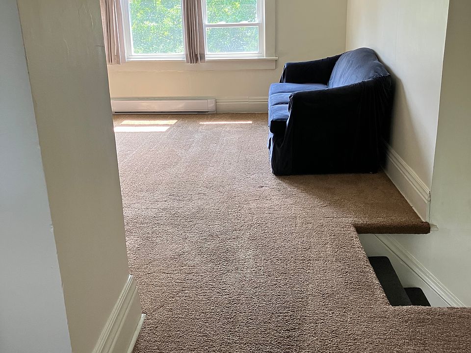 Hallway into living room