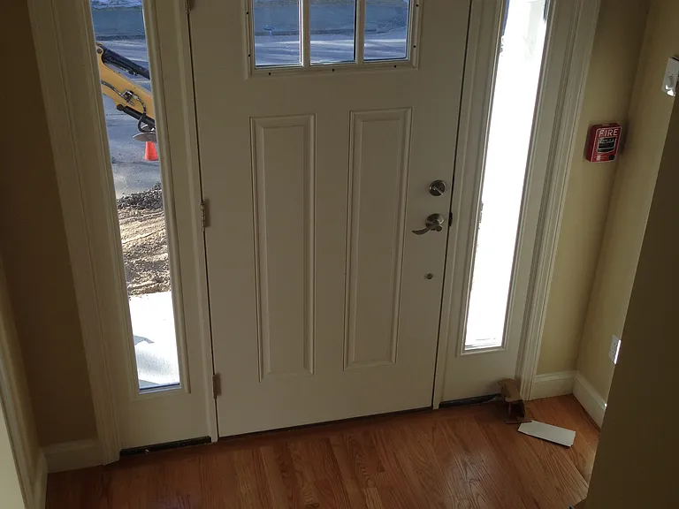 Common entrance and foyer to the house.