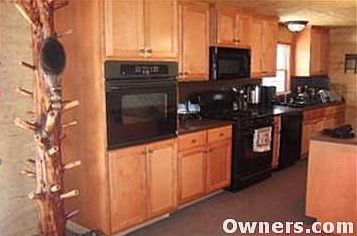 kitchen with double oven