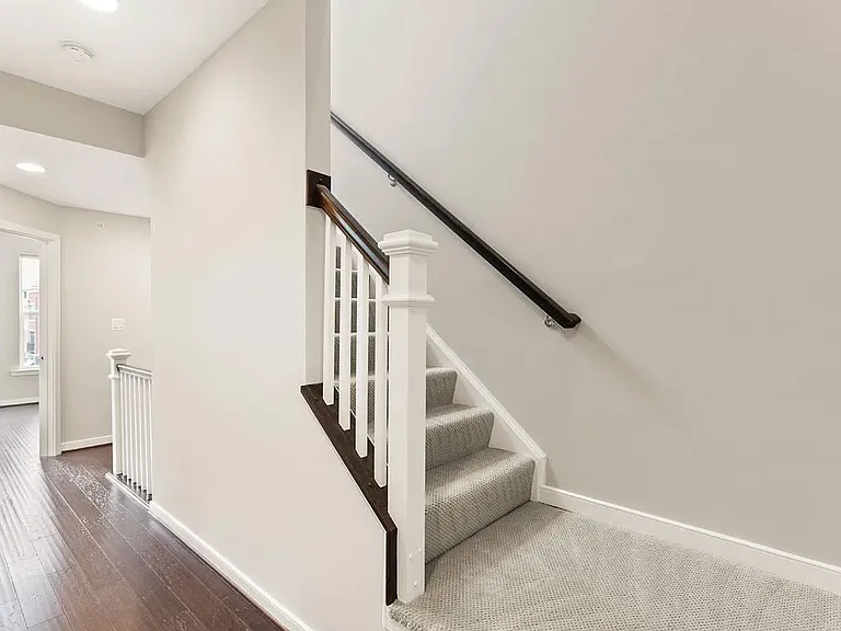 Stairway leading to 4th floor.