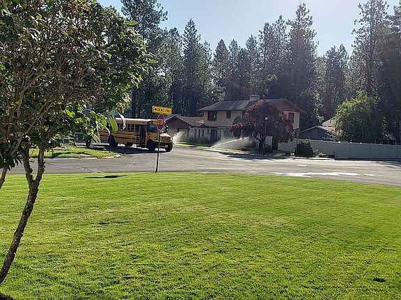 Bus Stop From Front Door