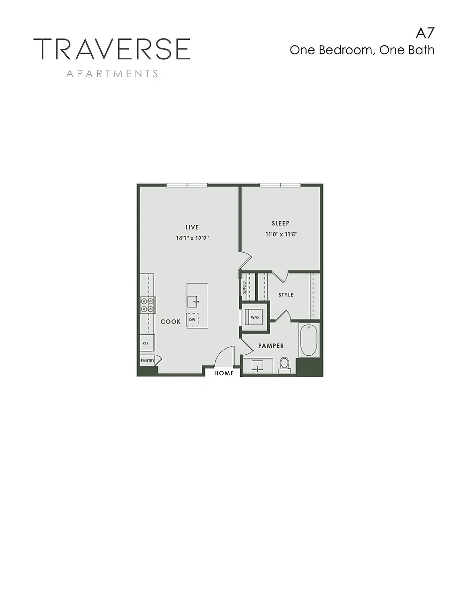Floor plan A7