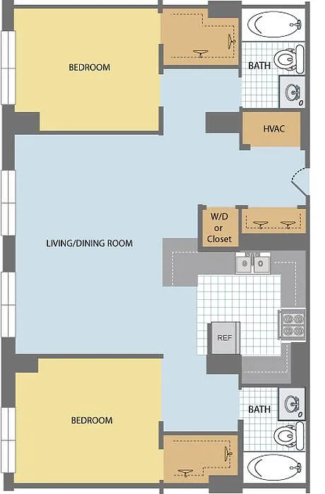 Floor plan Huron 2E