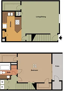 Floor plan Townhouse