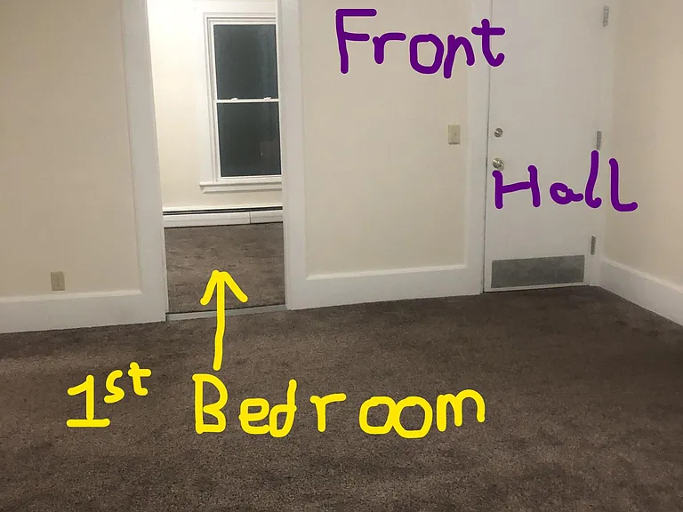 Main room to 1st bedroom