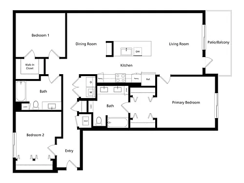 Floor plan D4