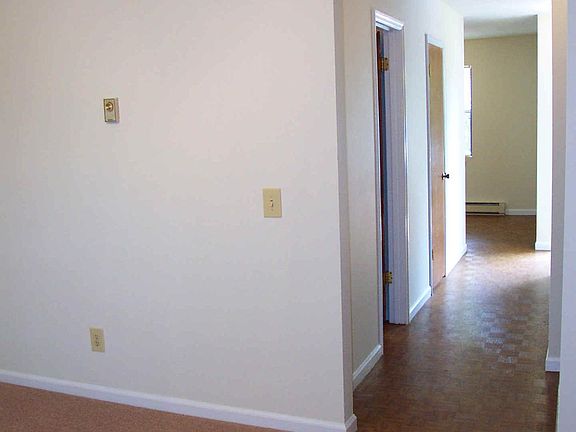 View from living room to hallway