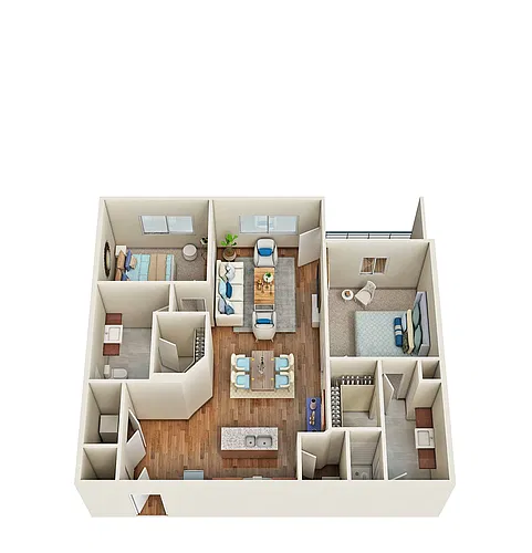 Floor plan B1