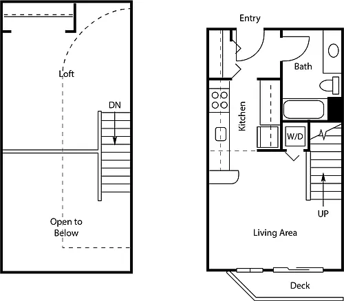 Floor plan Loft 1