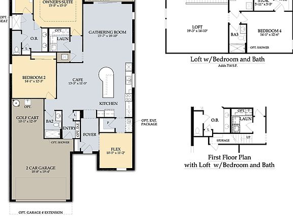 Second Floor Options
