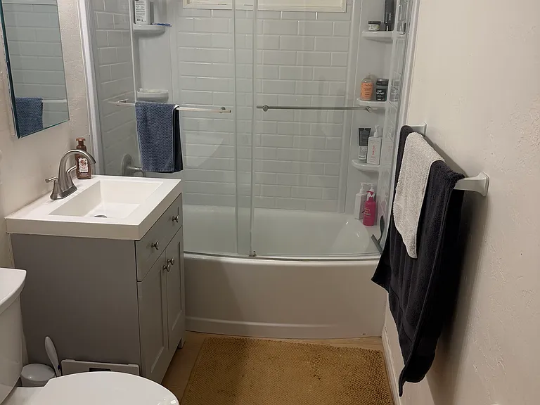 Newly remodeled full bathroom