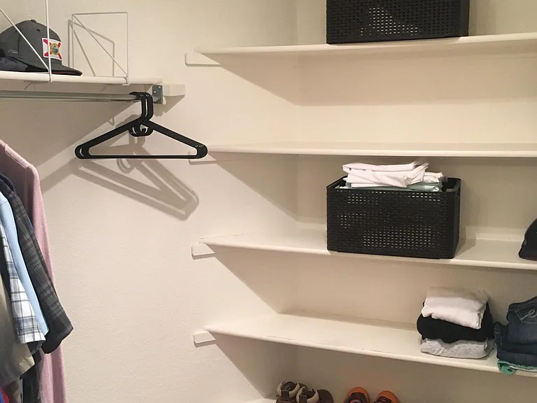 Master closet