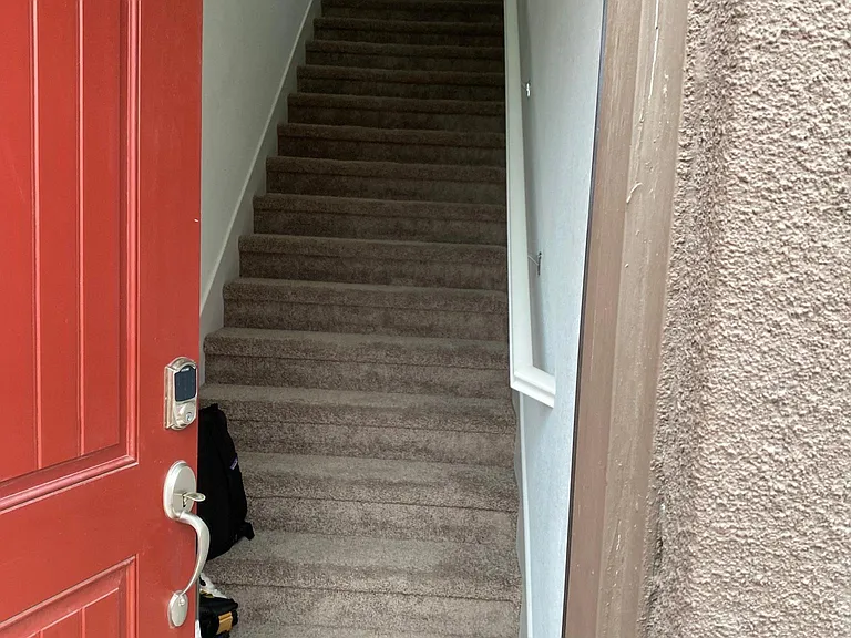 inside stair case
