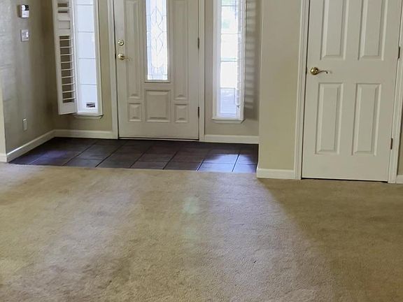 Dining area, front door