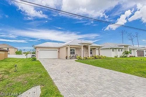 Front of the house and driveway