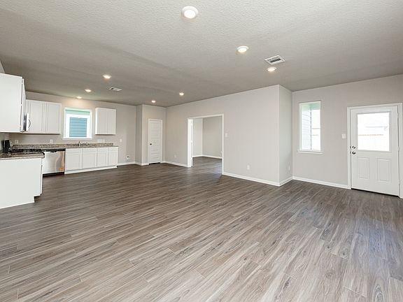 Family Room, Dining Area, Kitchen, and Flex Room