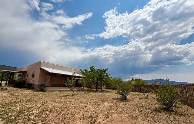 large yard with foothill views to the south