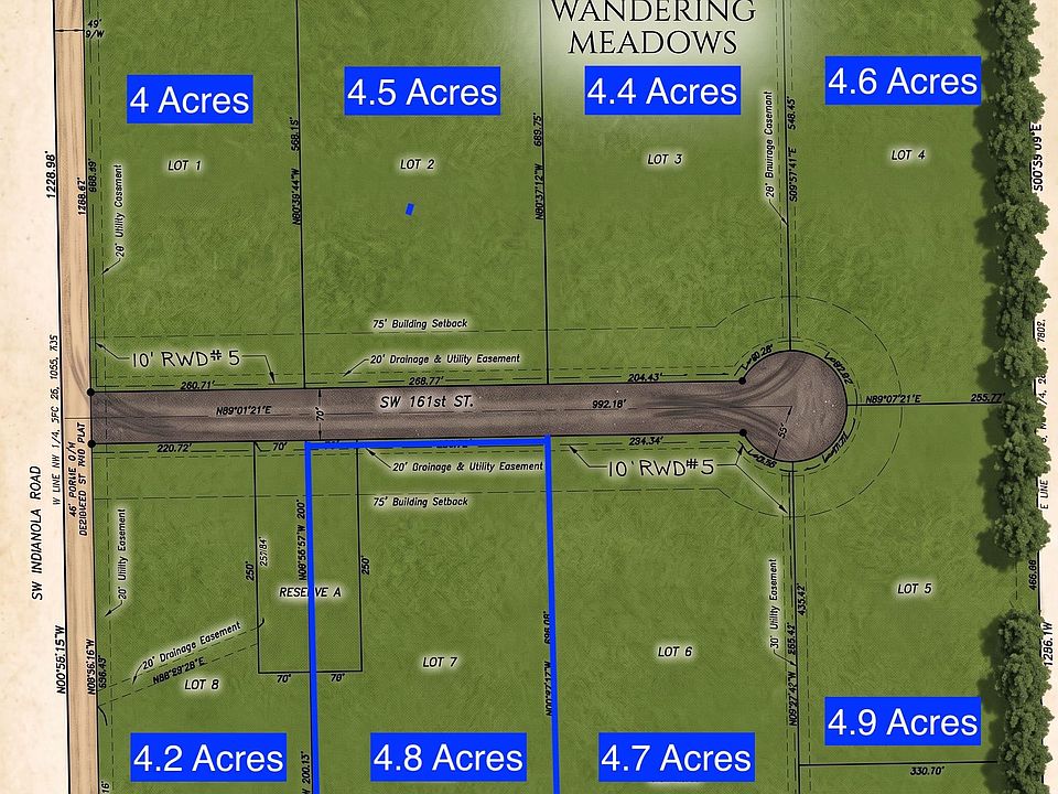 1st image of 0 SW 161st St Lot 7
