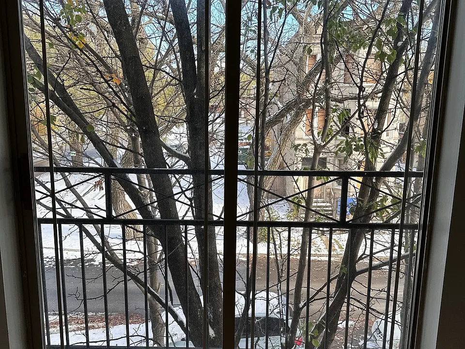 Front Balcony Window view off of Living Room