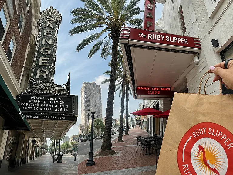 Steps from Dining and Saenger Theater