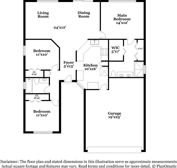 3 bed, 2.0 bath, 1401 sqft, $2,945 — Photo 2