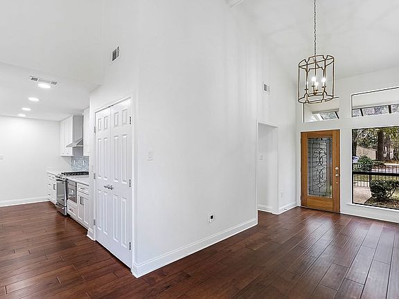 Spacious floor plan