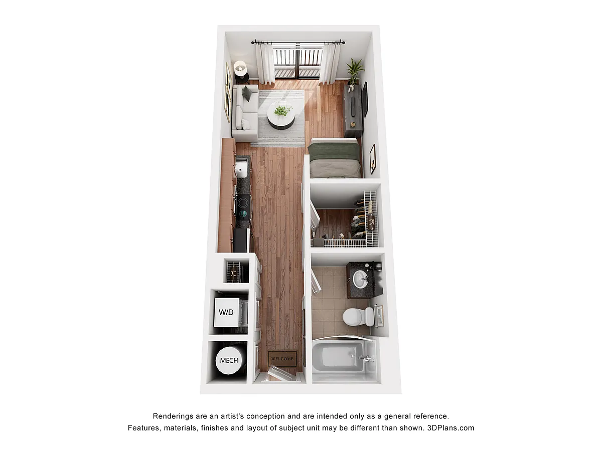 Floor plan Overton