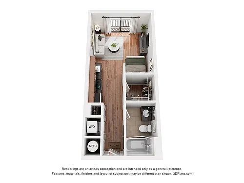 Floor plan Overton