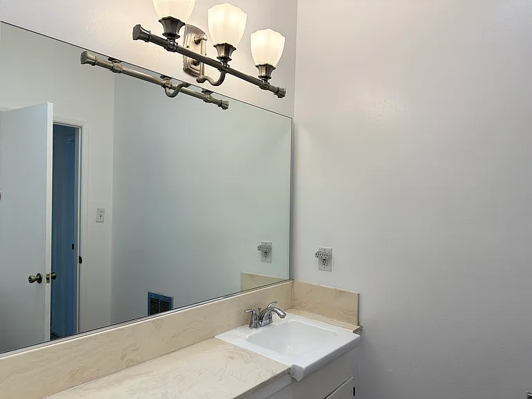 Bathroom with spacious vanity