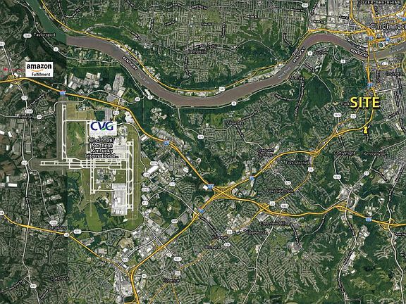 The property is located minutes from Downtown Cincinnati and 15 minutes from CVG and Amazon Fulfillment.