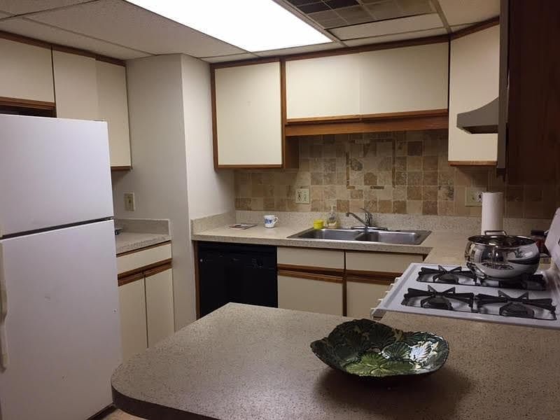 Brand new refrigerator- Nice tile backsplash