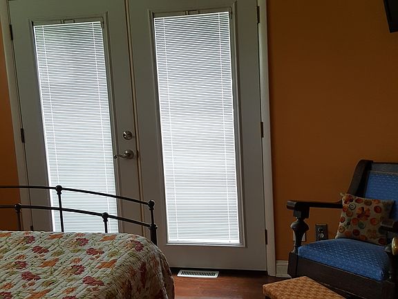 BDRM w/ frenchdoors  to deck