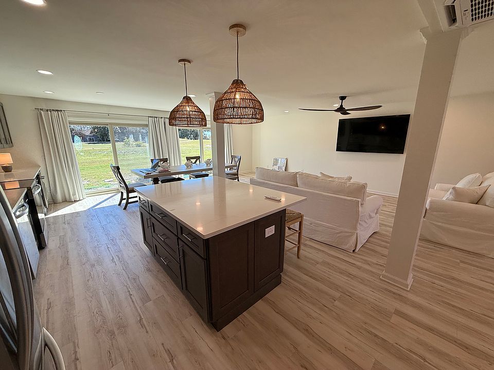 View of Kitchen & Family Room