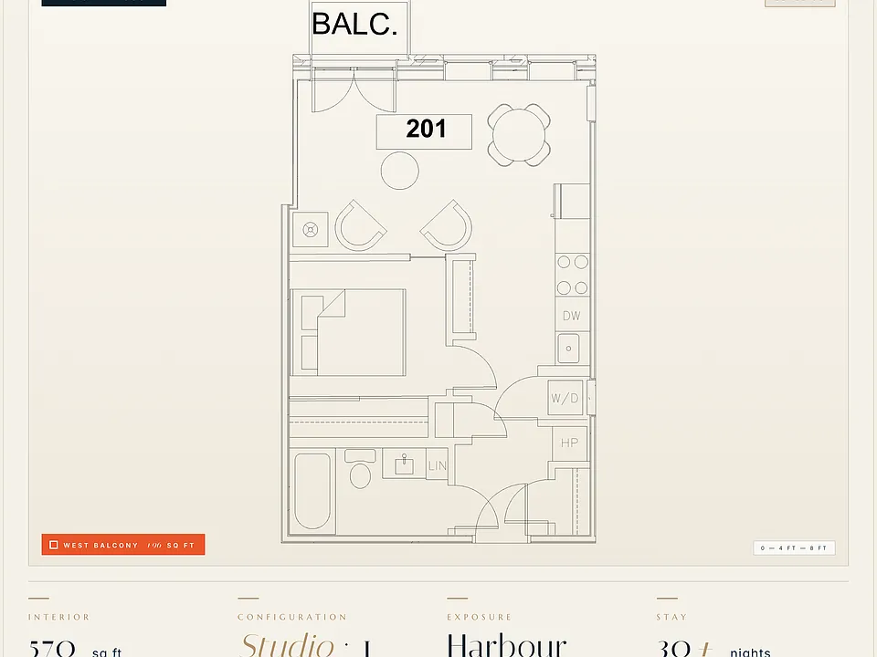 16 Kings Wharf Pl #201