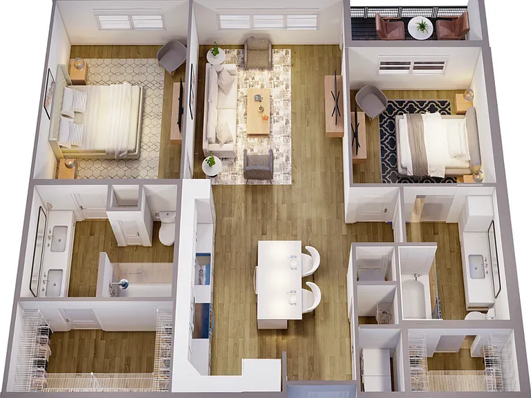 Corinna 3D Floor Plan Corinna 3D Floor Plan