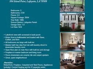 104 Island Point, Lafayette, LA 70508