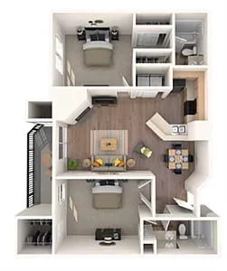 Floor plan B3