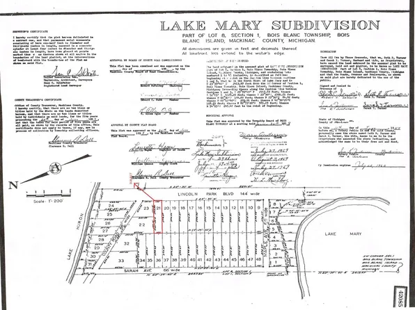 76000200 Lincoln Park Blvd, Pointe Aux Pins, MI 49775