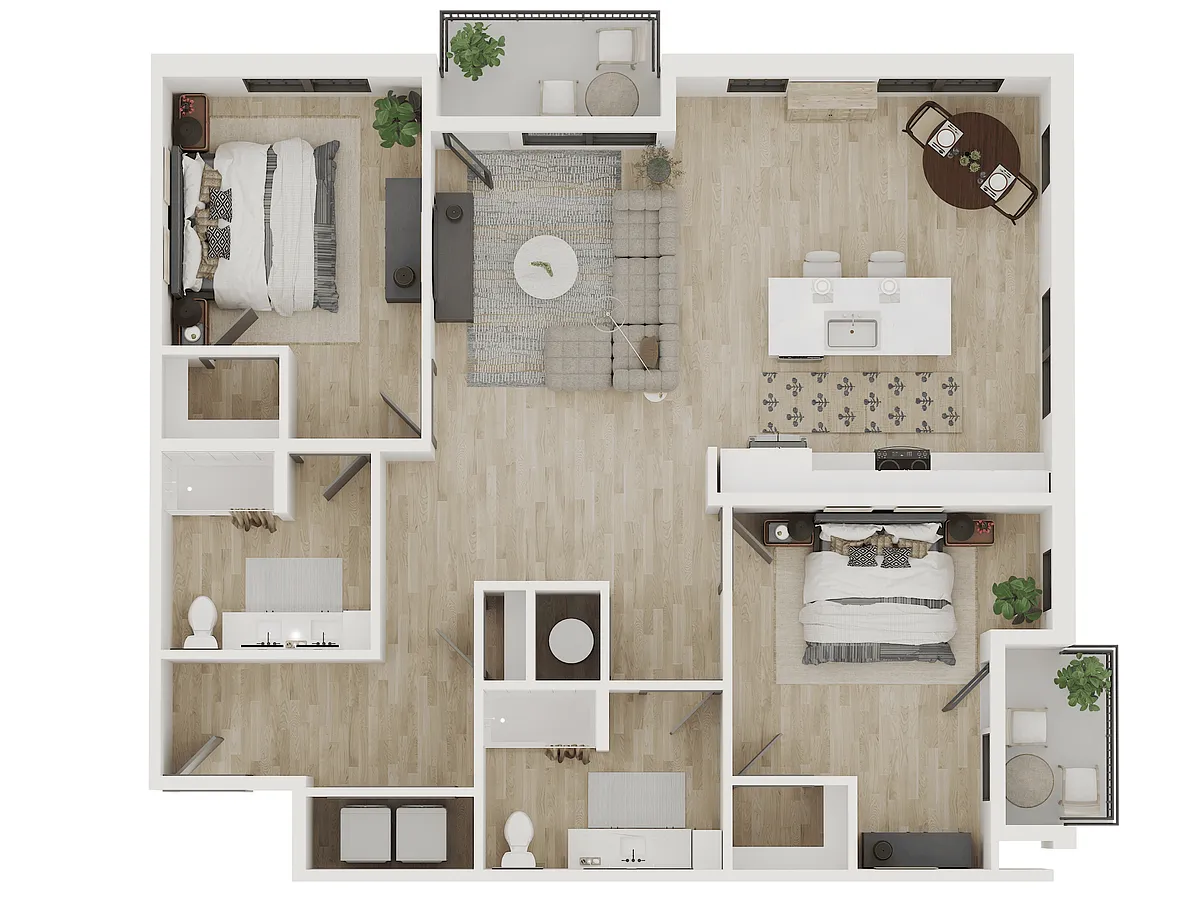Floor plan B4