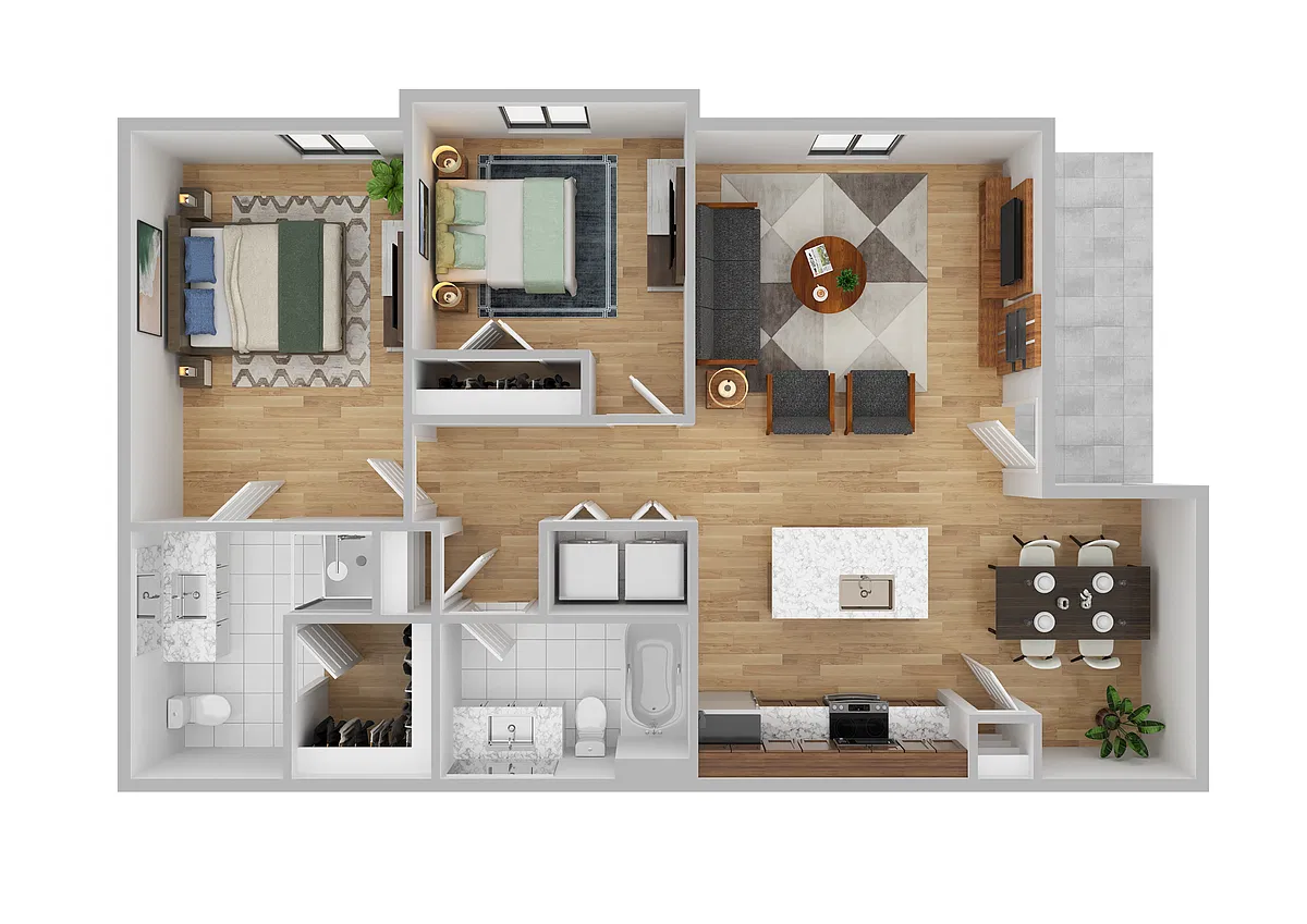 Floor plan B1