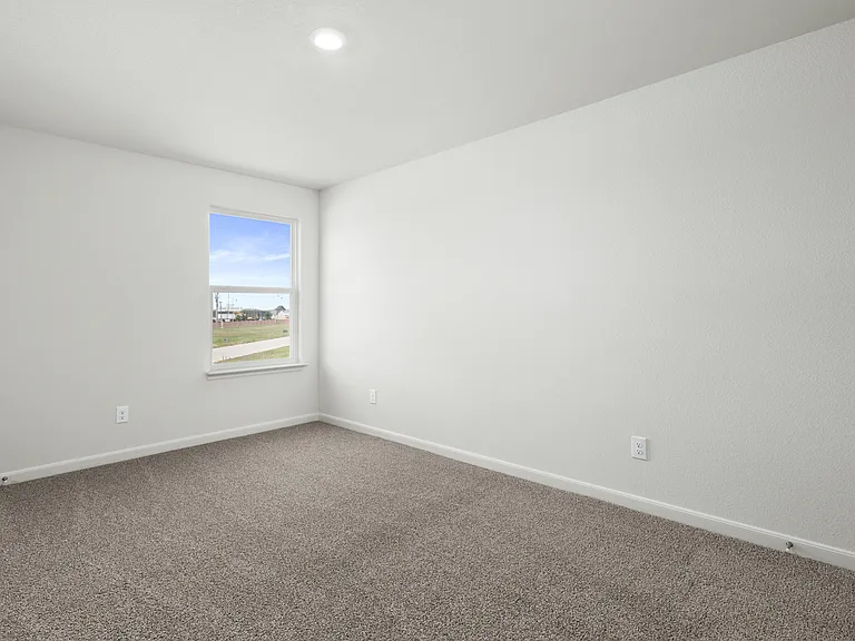The secondary bedrooms are the perfect space for children's bedrooms or guest rooms.