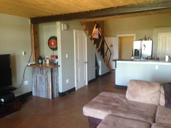 large open 1st floor with half bath and washer/dryer